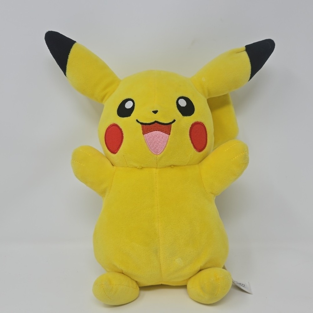 Pokemon Pikachu PLUSH Doll‎ Stuffed Animal WCT Toy 9 Inch Yellow Doll Figure